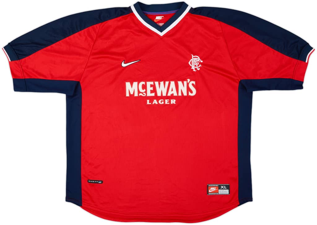 1998-99 Rangers Away Shirt - 8/10 - (XL)