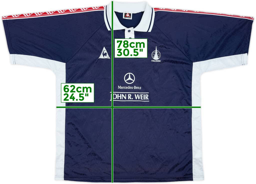 1998-99 Falkirk Home Shirt - 7/10 - (XL)