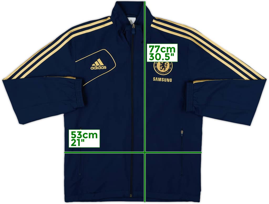 2012-13 Chelsea adidas Track Jacket - 8/10 - (S)
