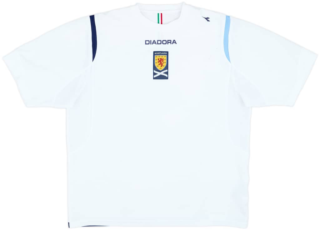 2005-06 Scotland Diadora Training Shirt - 6/10 - (XL)