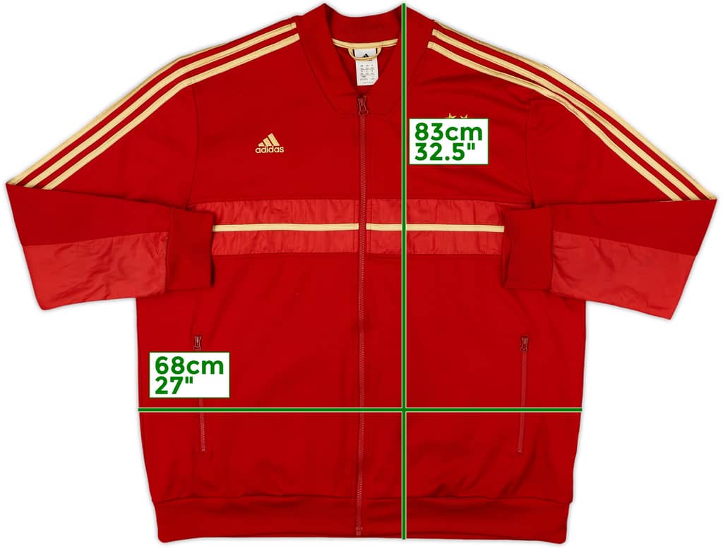 2012-13 Bayern Munich adidas Track Jacket - 7/10 - (XXL)
