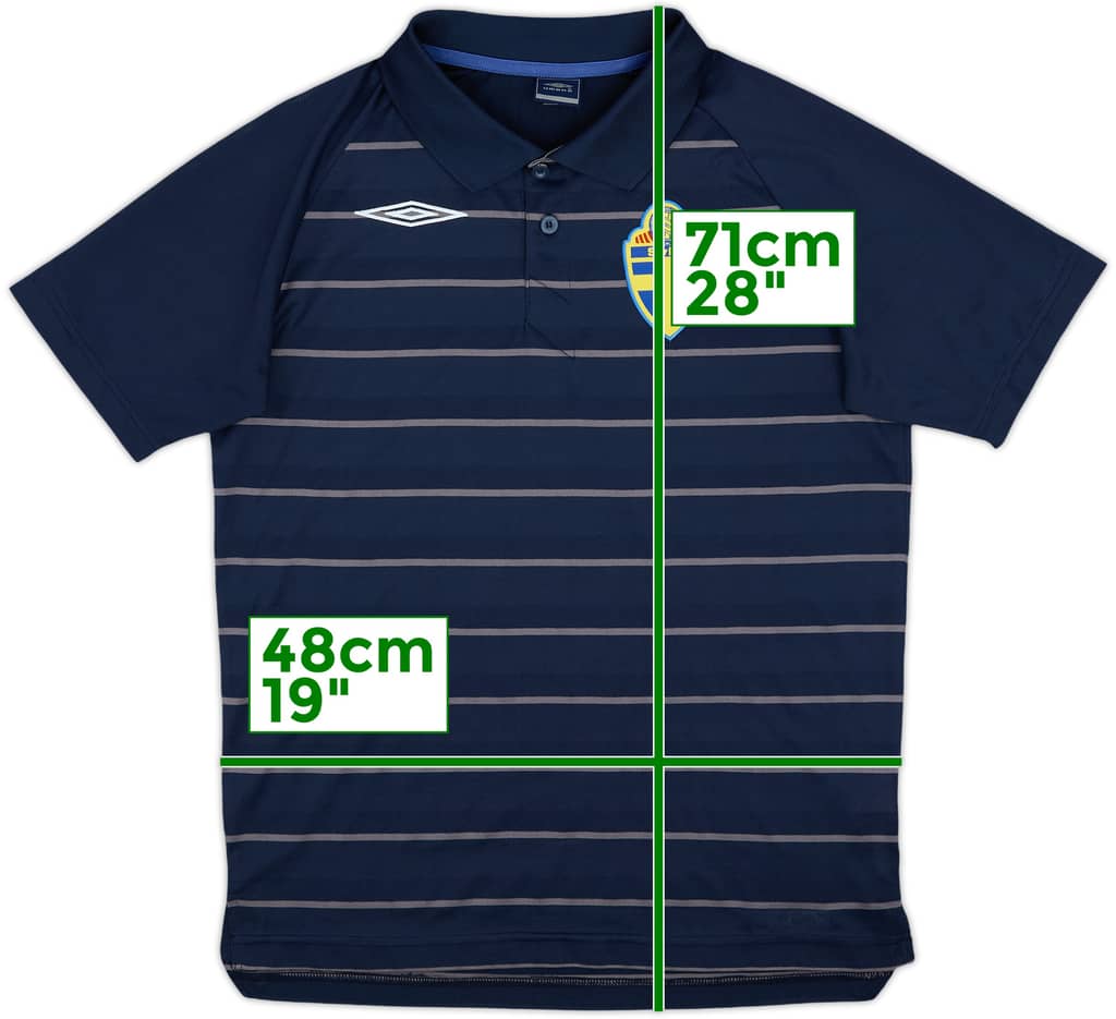 2003-04 Sweden Umbro Polo Shirt - 8/10 - (S)