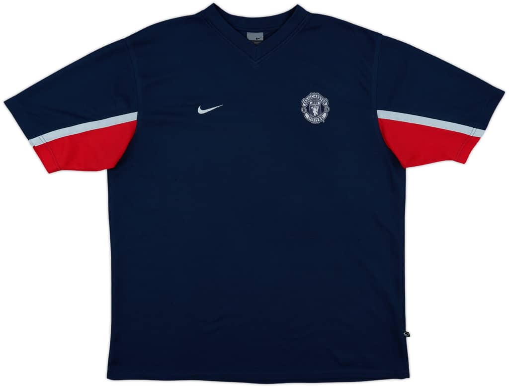 2003-04 Manchester United Nike Training Shirt - 8/10 - (XL)