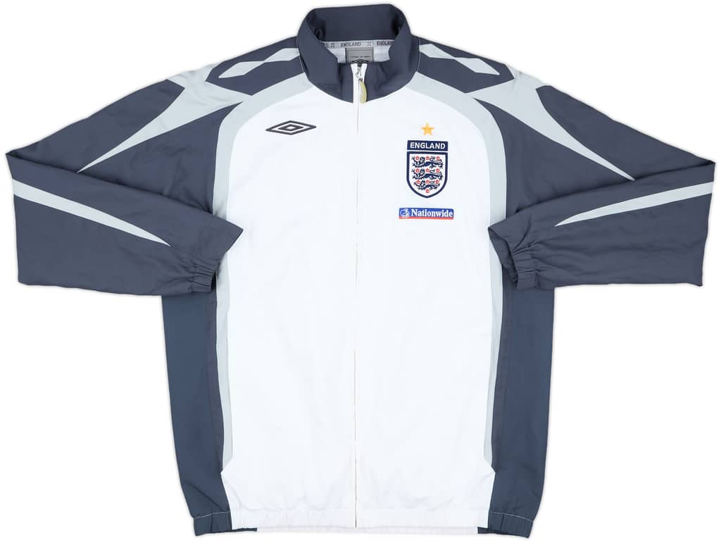 2007-09 England Umbro Track Jacket - 8/10 - (L)