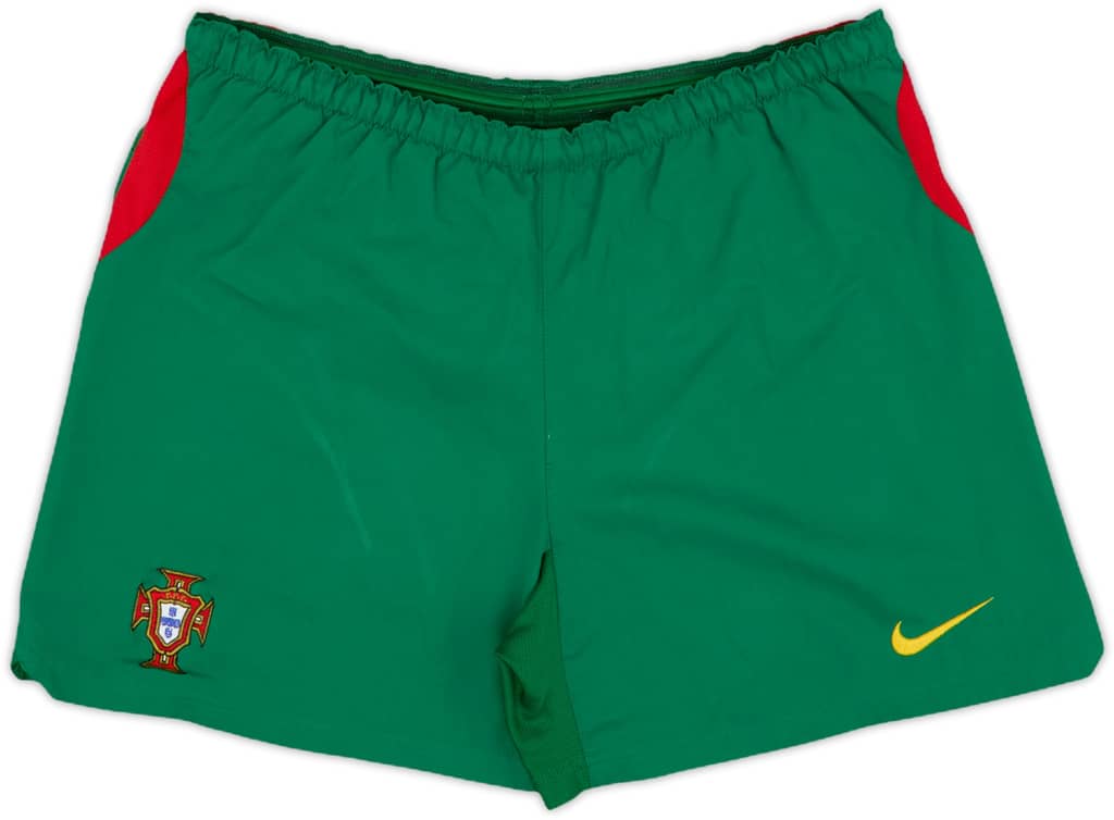 2004-06 Portugal Home Shorts - 8/10 - (XL.Boys)