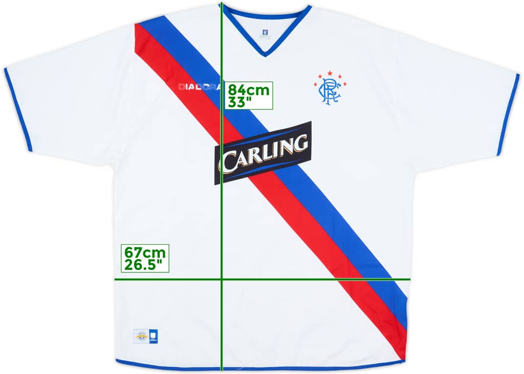 2004-05 Rangers Away Shirt - 4/10 - (XXL)