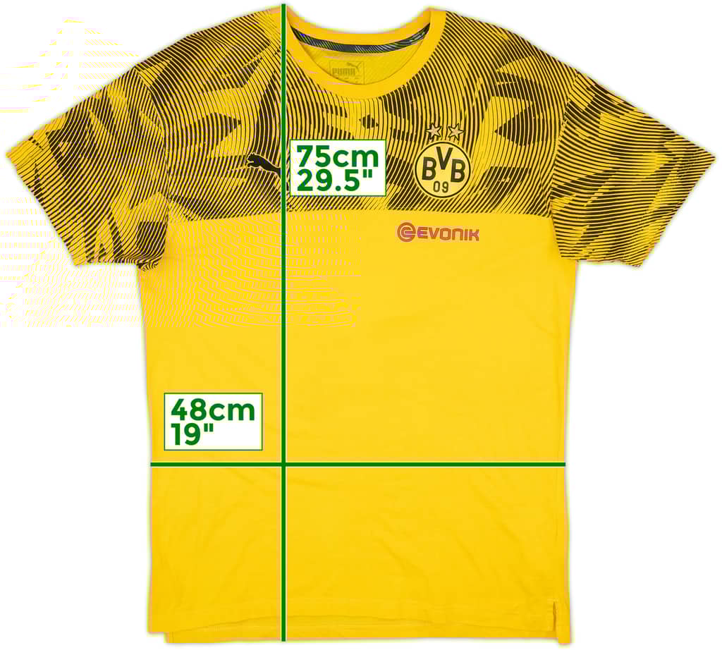 2019-20 Borussia Dortmund Puma Training Shirt - 8/10 - (M)