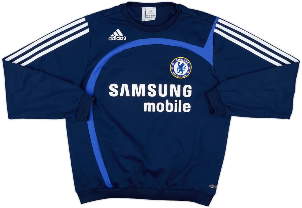 2007-08 Chelsea adidas Sweat Top - 7/10 - (S)