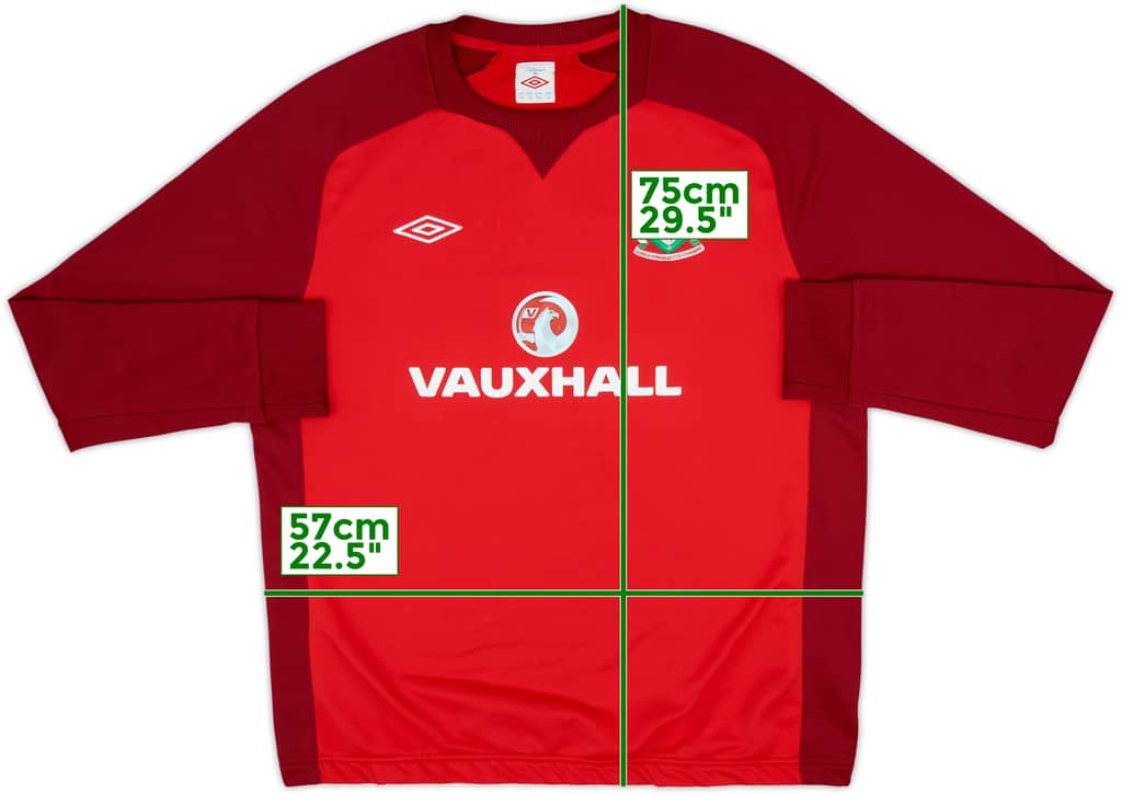 2012-13 Wales Umbro Sweat Top - 7/10 - (XL)