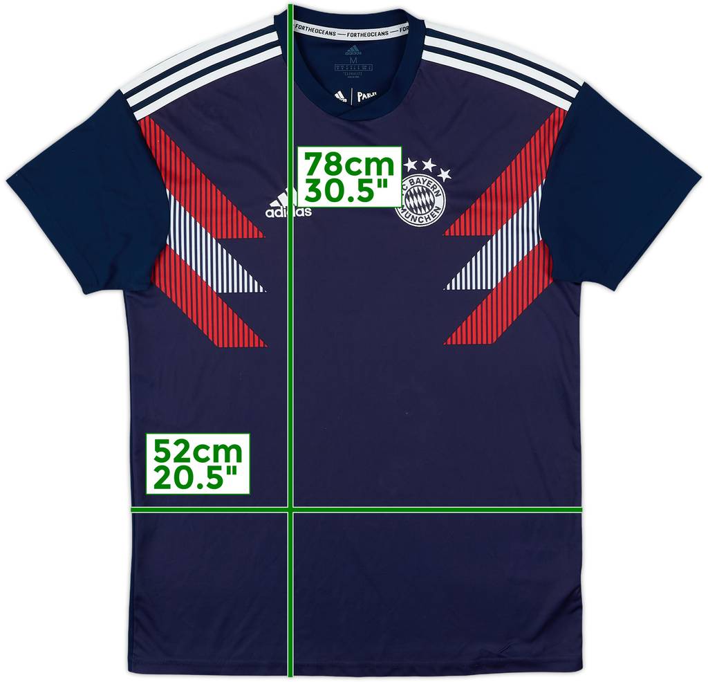 2018-19 Bayern Munich adidas Training Shirt - 7/10 - (M)