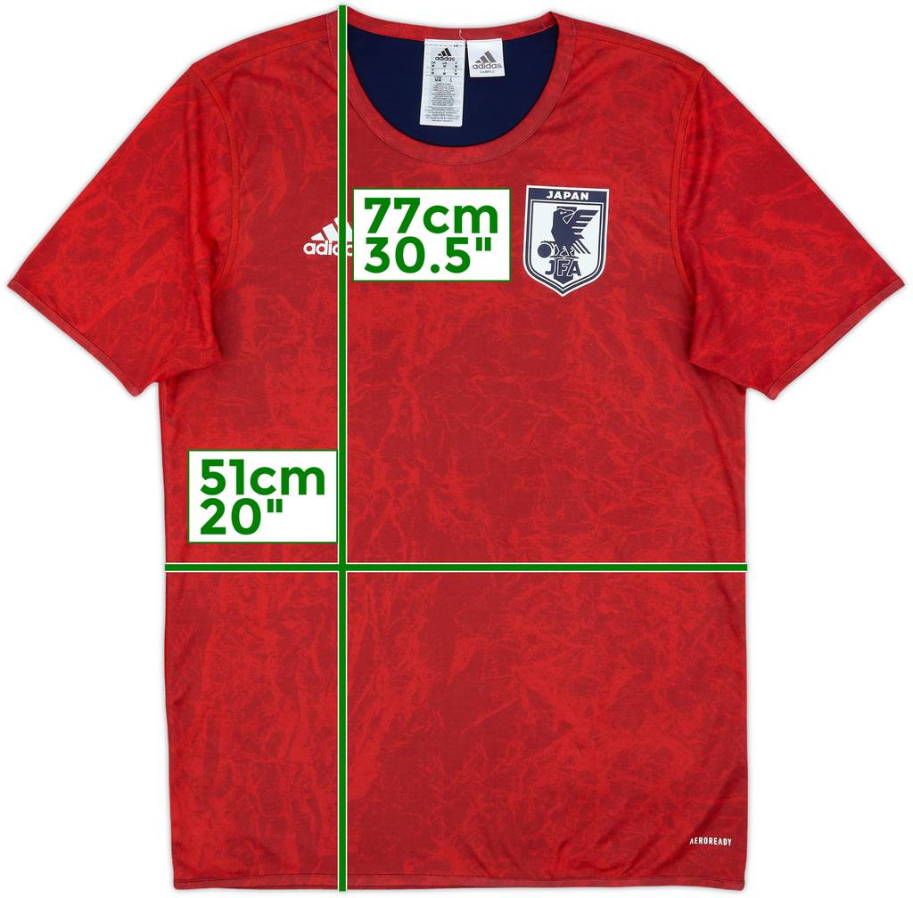 2016-17 Japan adidas Sample Training Shirt - 9/10 - (M)
