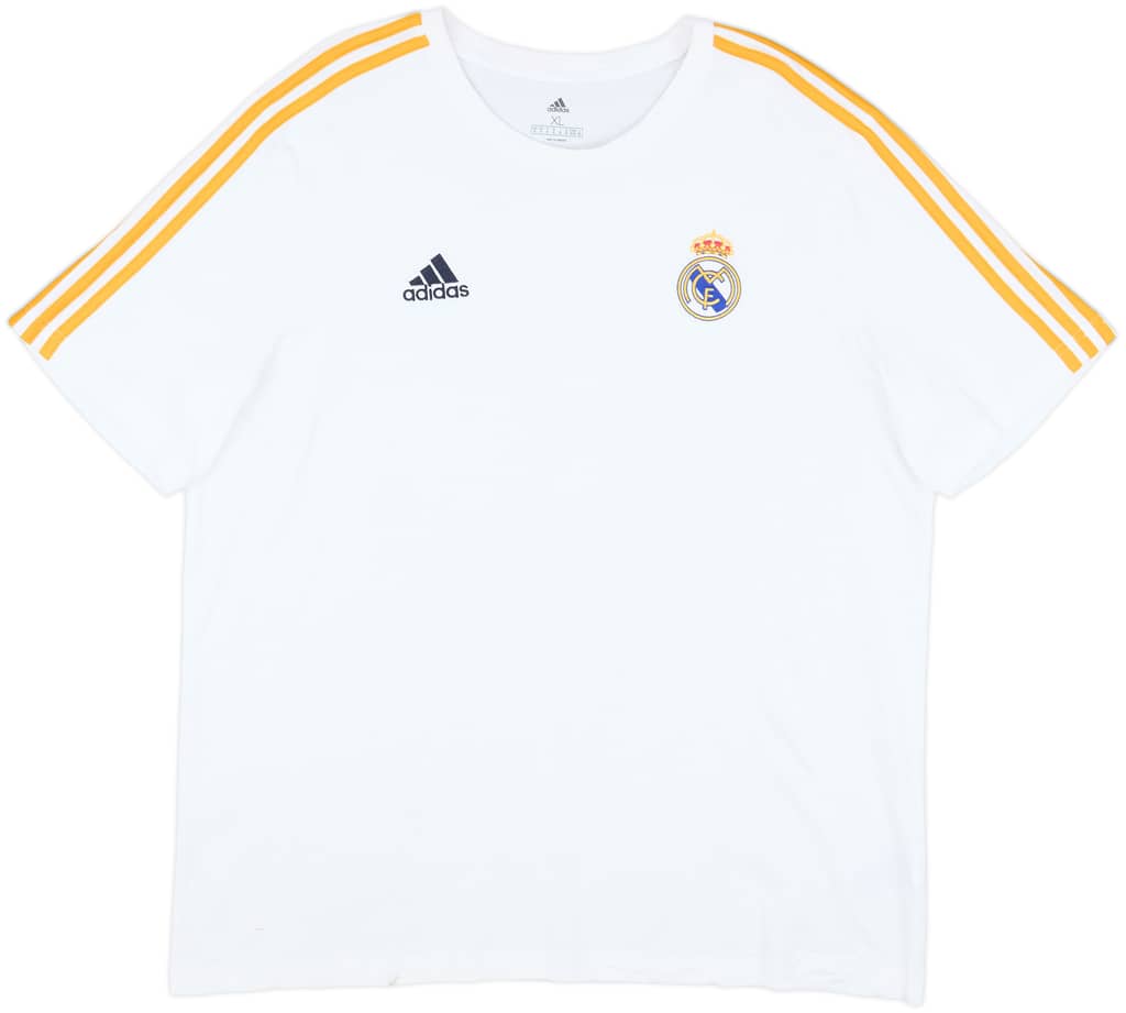 2023-24 Real Madrid adidas Cotton Tee - 6/10 - (XL)