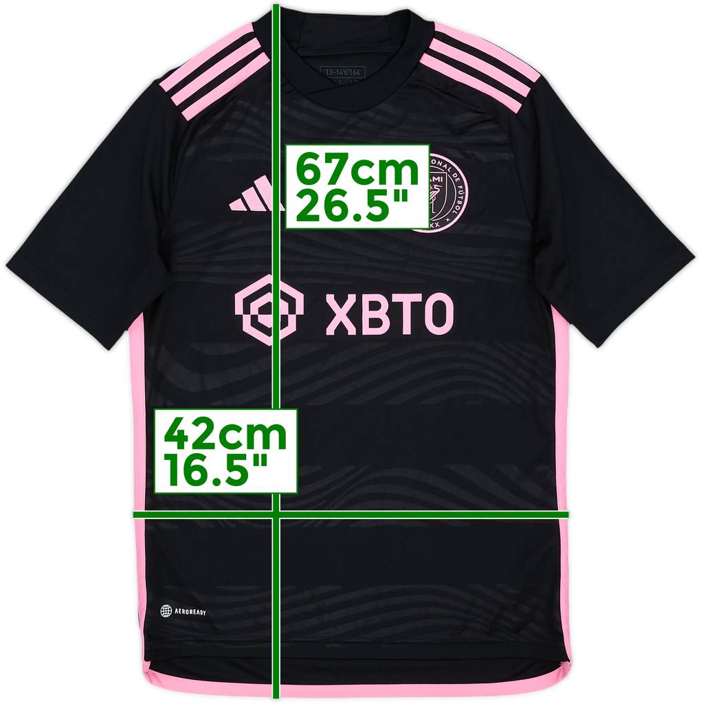 2023-24 Inter Miami Away Shirt - 9/10 - (L.Boys)