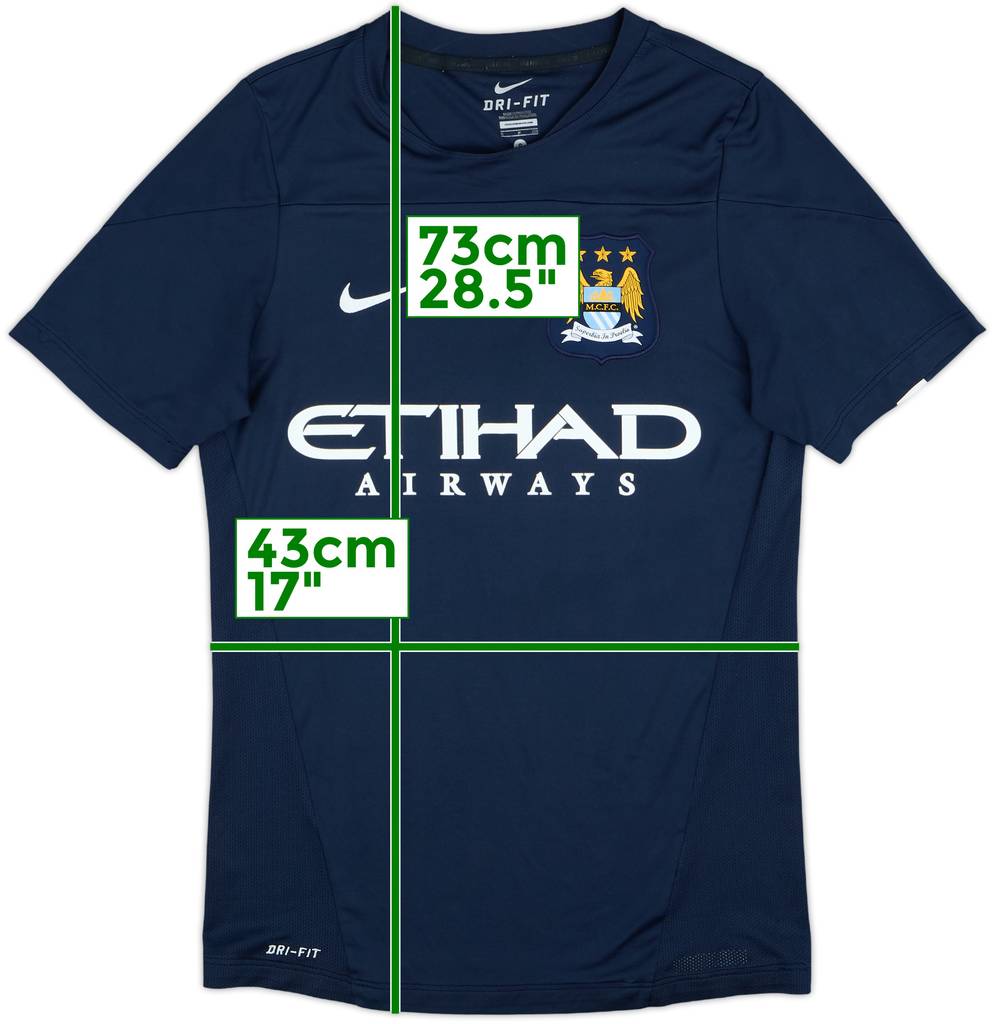 2013-14 Manchester City Nike Training Shirt - 7/10 - (S)