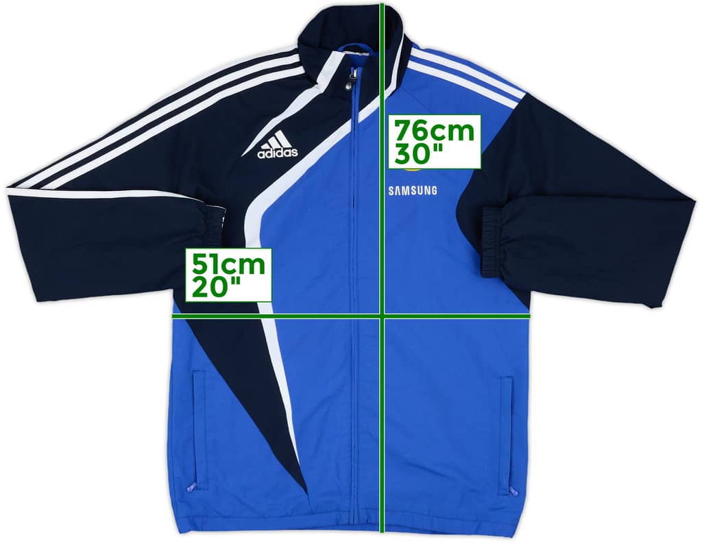 2009-10 Chelsea adidas Track Jacket - 8/10 - (M)