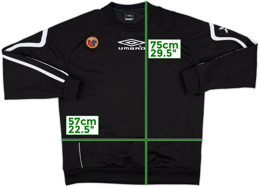 2002-04 Norway Umbro Sweat Top - 6/10 - (XXL)