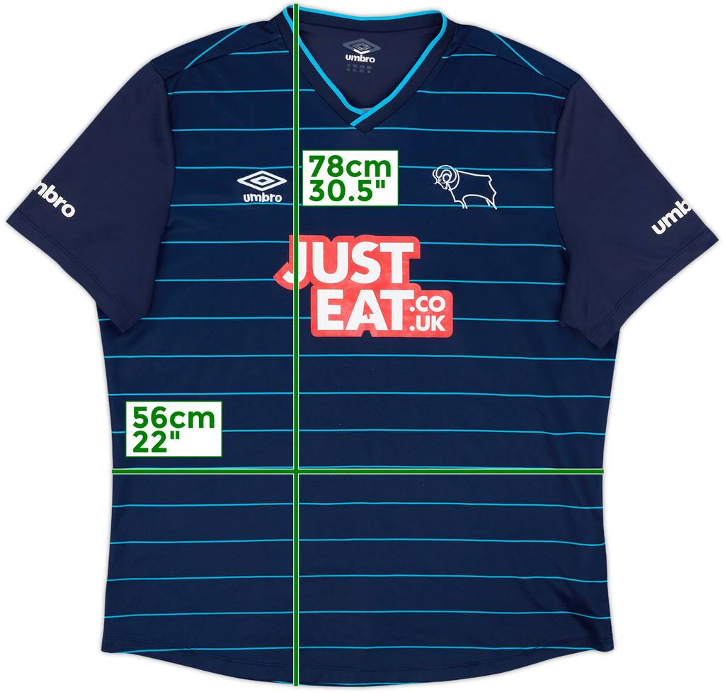 2014-15 Derby County Away Shirt - 6/10 - (XL)