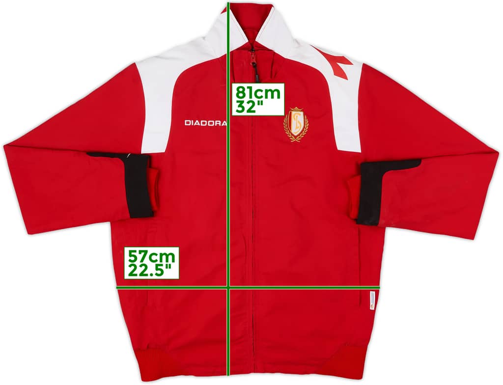 2008-09 Standard Liege Diadora Track Jacket - 7/10 - (M)