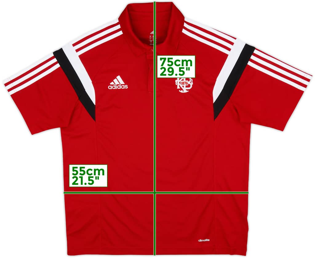 2014-15 Kjøbenhavns BK adidas Polo Shirt - 10/10 - (L)