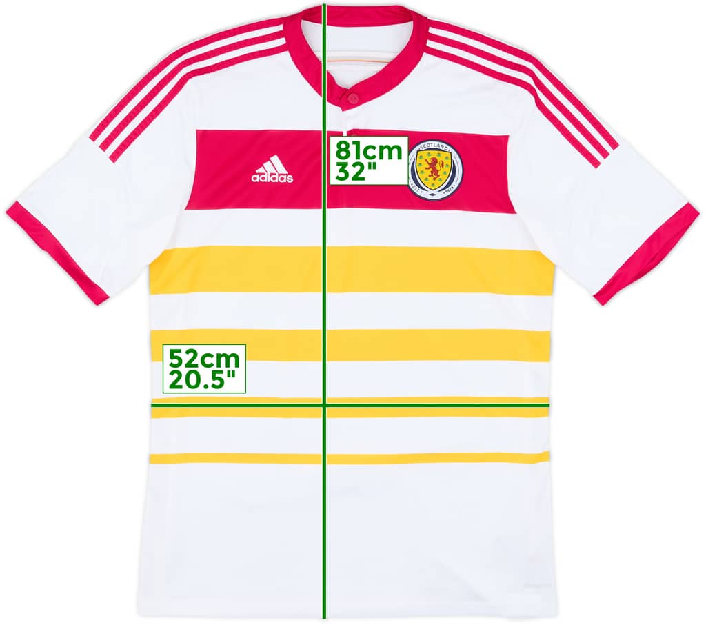 2014-15 Scotland Away Shirt - 7/10 - (XL)