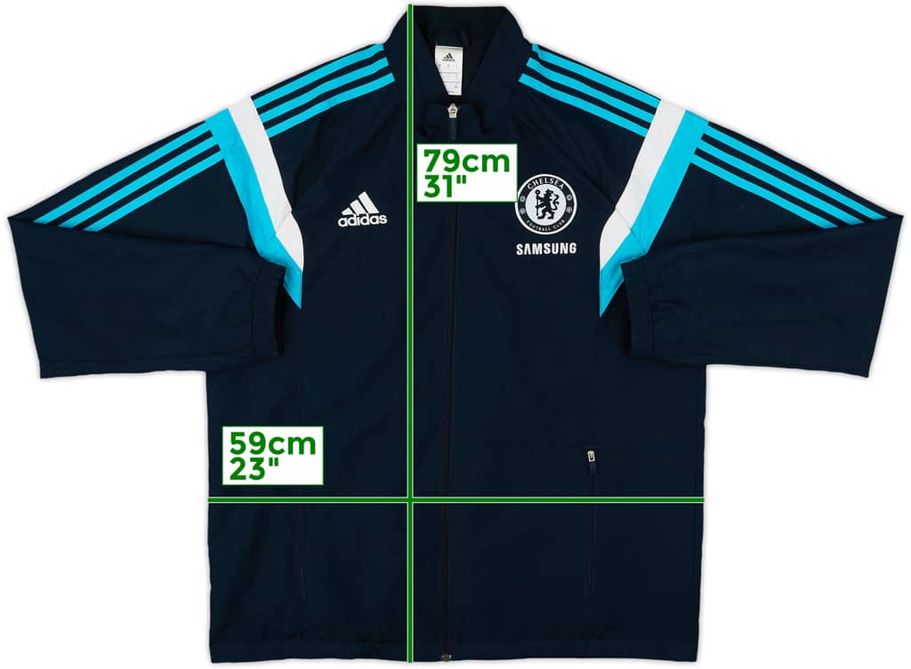 2014-15 Chelsea adidas Track Jacket - 8/10 - (L)