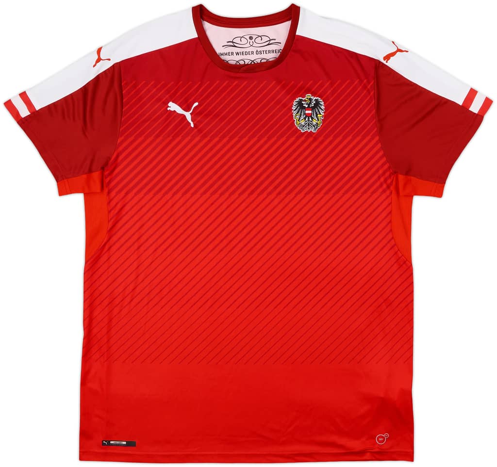 2016-17 Austria Home Shirt - 8/10 - (XL)