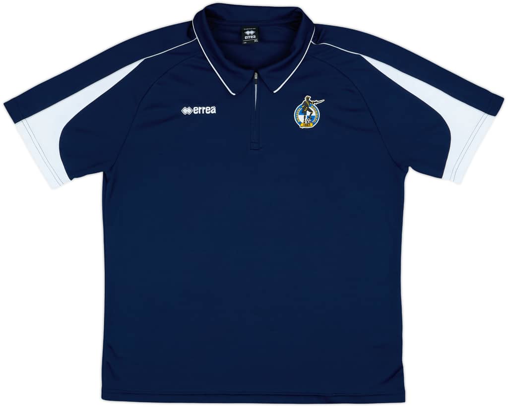 2013-14 Bristol Rovers Errea 1/4 Zip Polo Shirt - 9/10 - (XL)