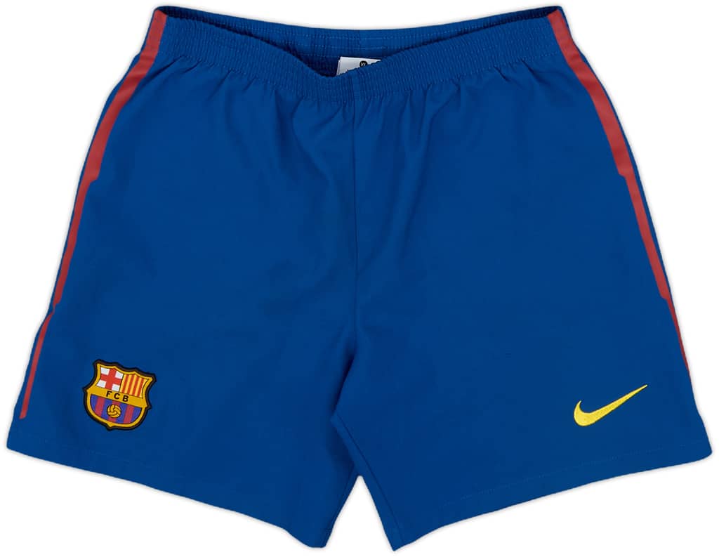 2011-12 Barcelona Home Shorts - 9/10 - (S.Boys)