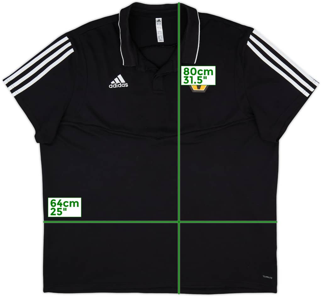 2019-20 Wolves adidas Polo Shirt - 8/10 - (XXL)