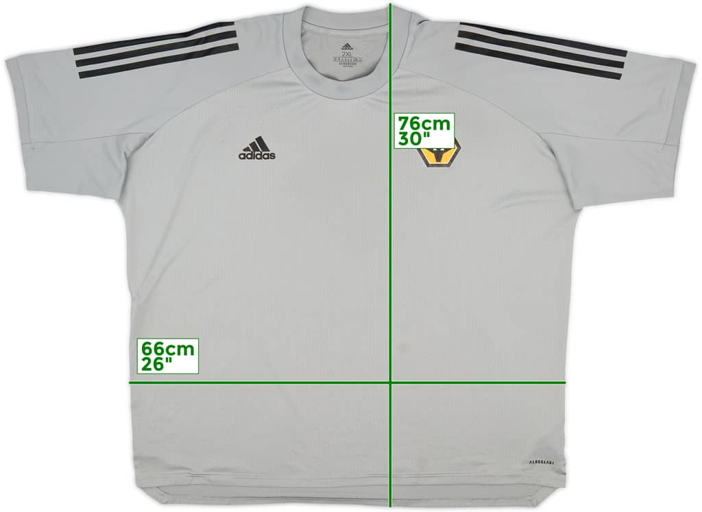 2020-21 Wolves adidas Training Shirt - 8/10 - (XXL)