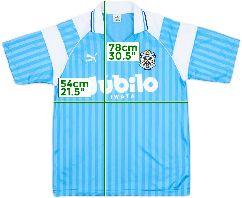 1993-95 Jubilo Iwata Cup Home Shirt - 9/10 - (L)