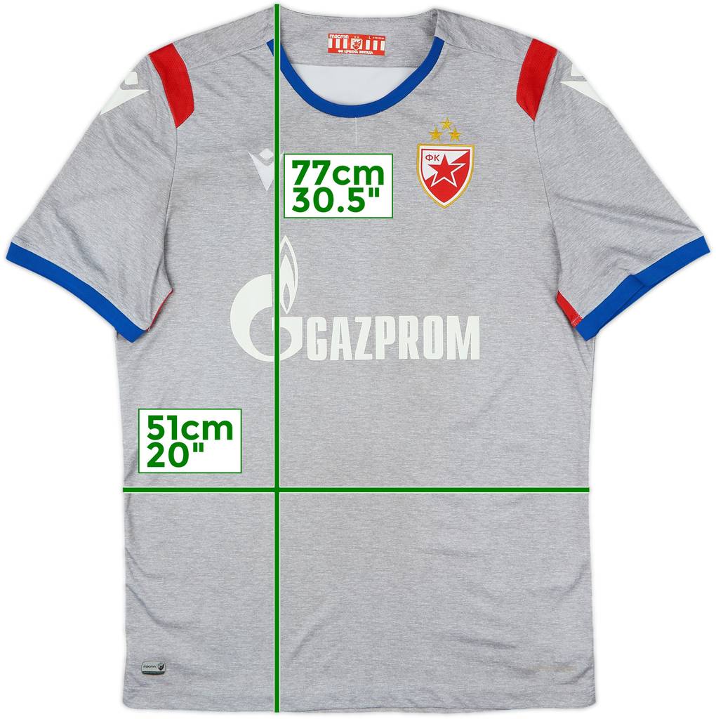 2019-20 Red Star Belgrade Third Shirt - 7/10 - (L)