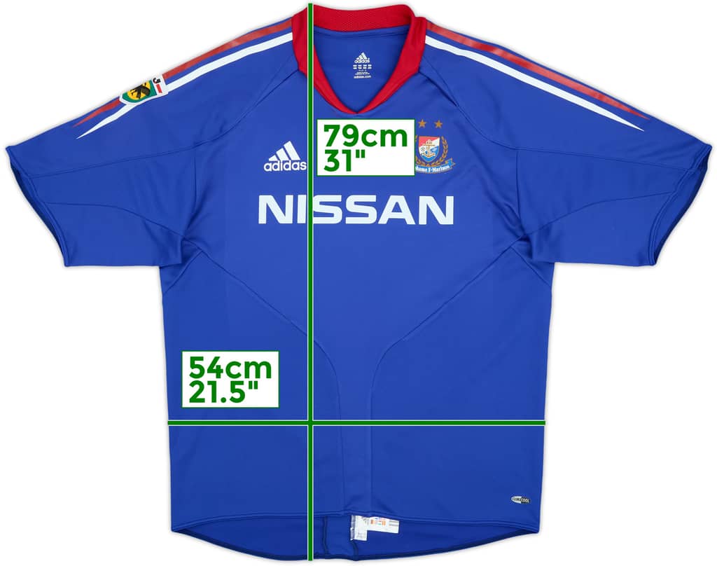 2004-05 Yokohama Authentic Home Shirt - 9/10 - (L)