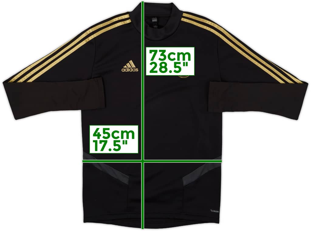 2019-20 Real Madrid adidas Drill Top - 7/10 - (S)