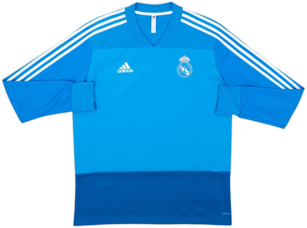 2018-19 Real Madrid adidas Training Top - 10/10 - (L)