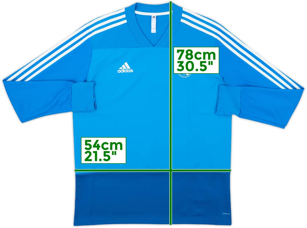 2018-19 Real Madrid adidas Training Top - 10/10 - (L)