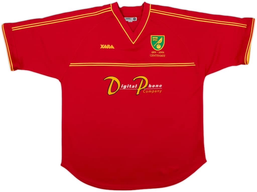 2001-02 Norwich Centenary Away Shirt - 8/10 - (L)