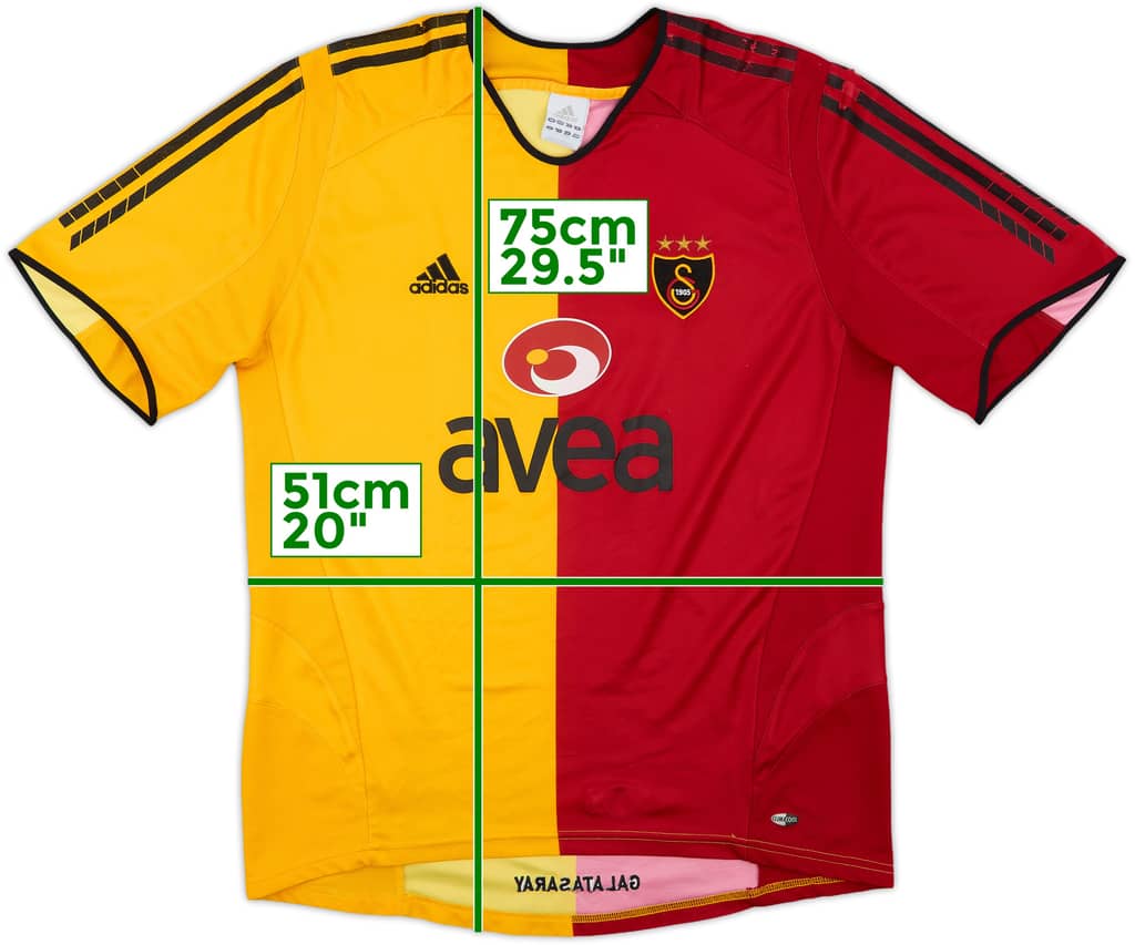 2005-06 Galatasaray Home Shirt - 7/10 - (L)