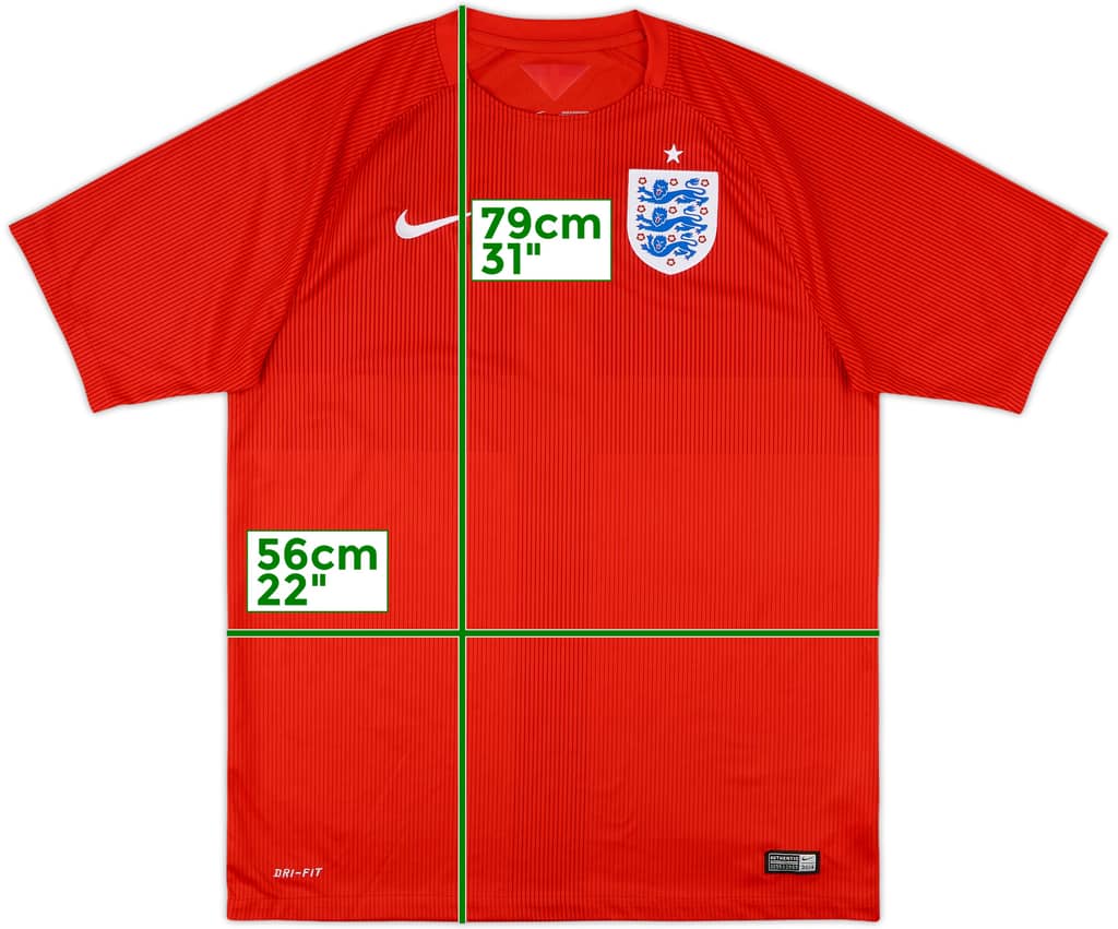 2014-15 England Away Shirt - 10/10 - (L)