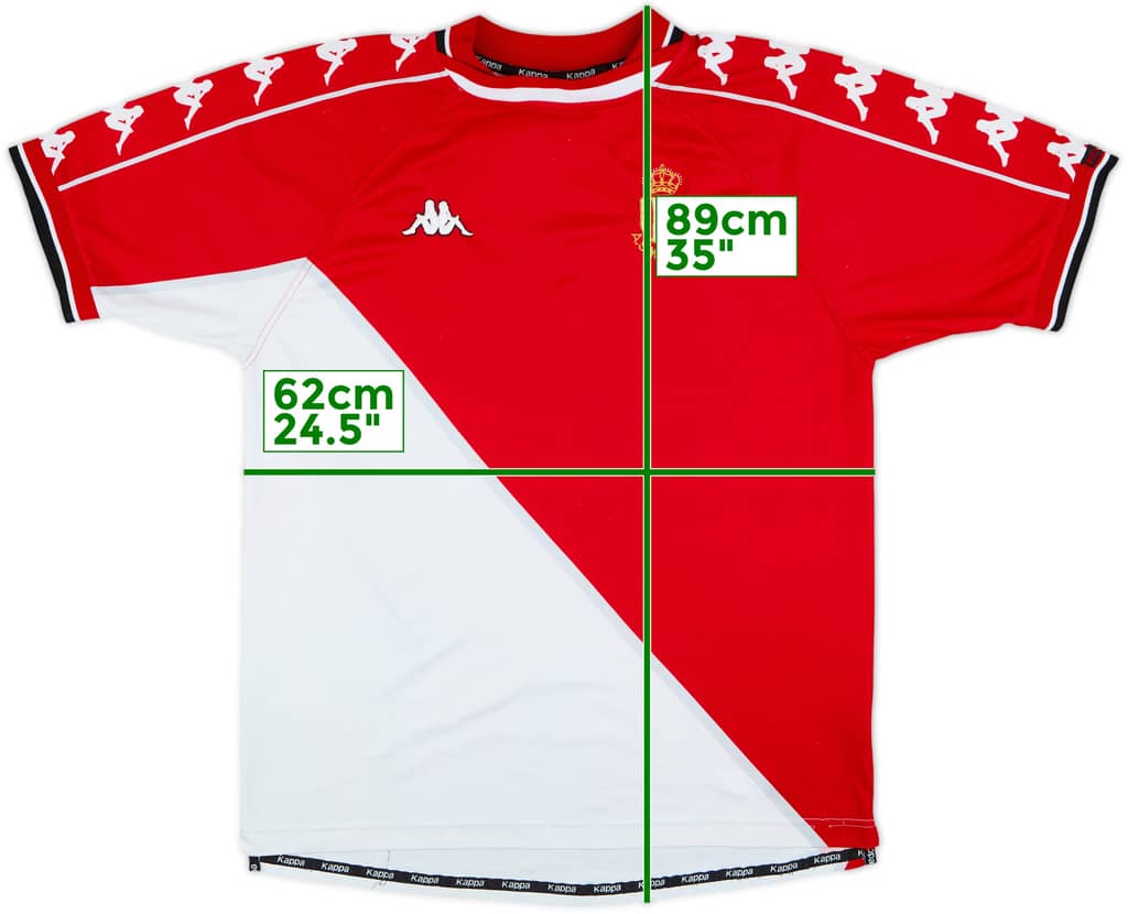 1999-00 Monaco Home Shirt - 8/10 - (XL)