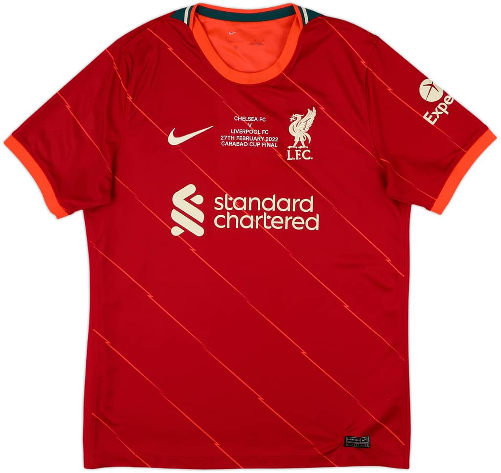 2021-22 Liverpool Home Shirt - 7/10 - (L)