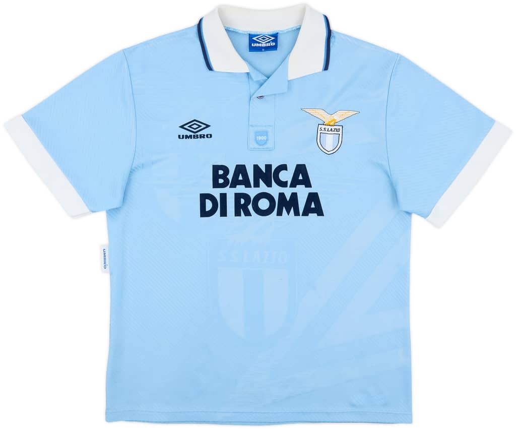 1993-95 Lazio Home Shirt - 8/10 - (M)