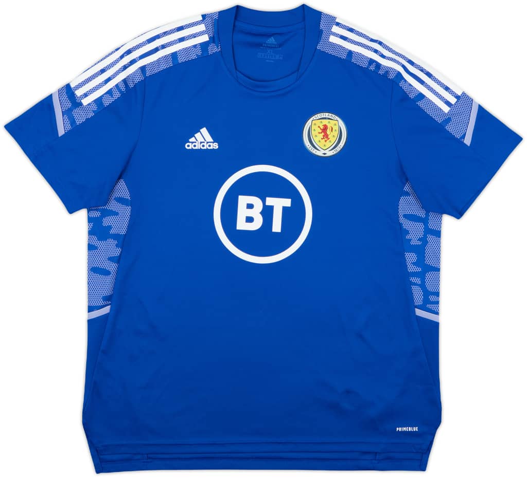2021-22 Scotland adidas Training Shirt - 8/10 - (XL)