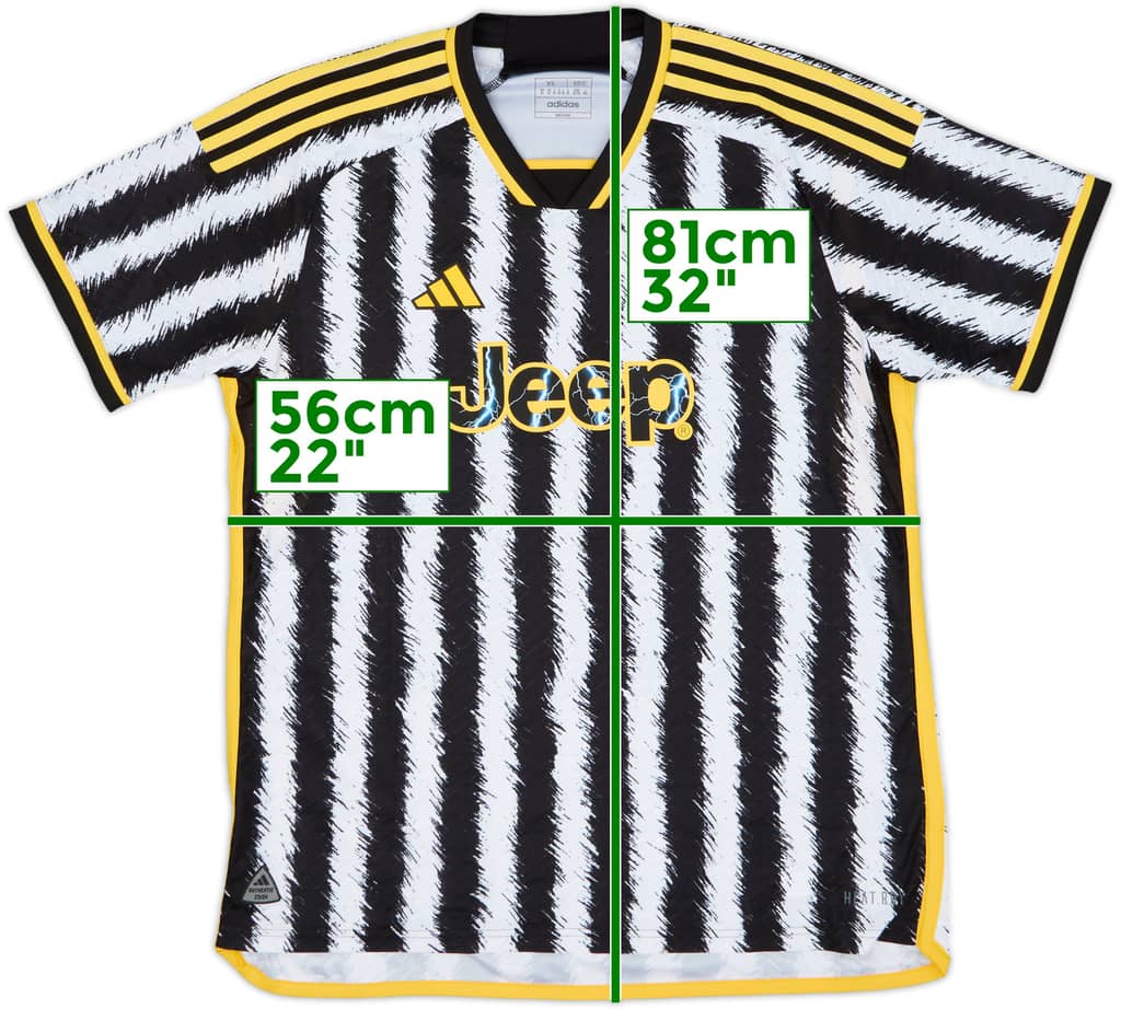 2023-24 Juventus Authentic Home Shirt - 10/10 - (XL)