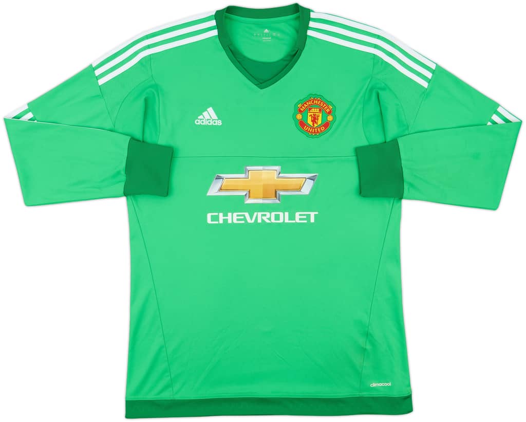 2015-16 Manchester United GK Shirt - 8/10 - (L)