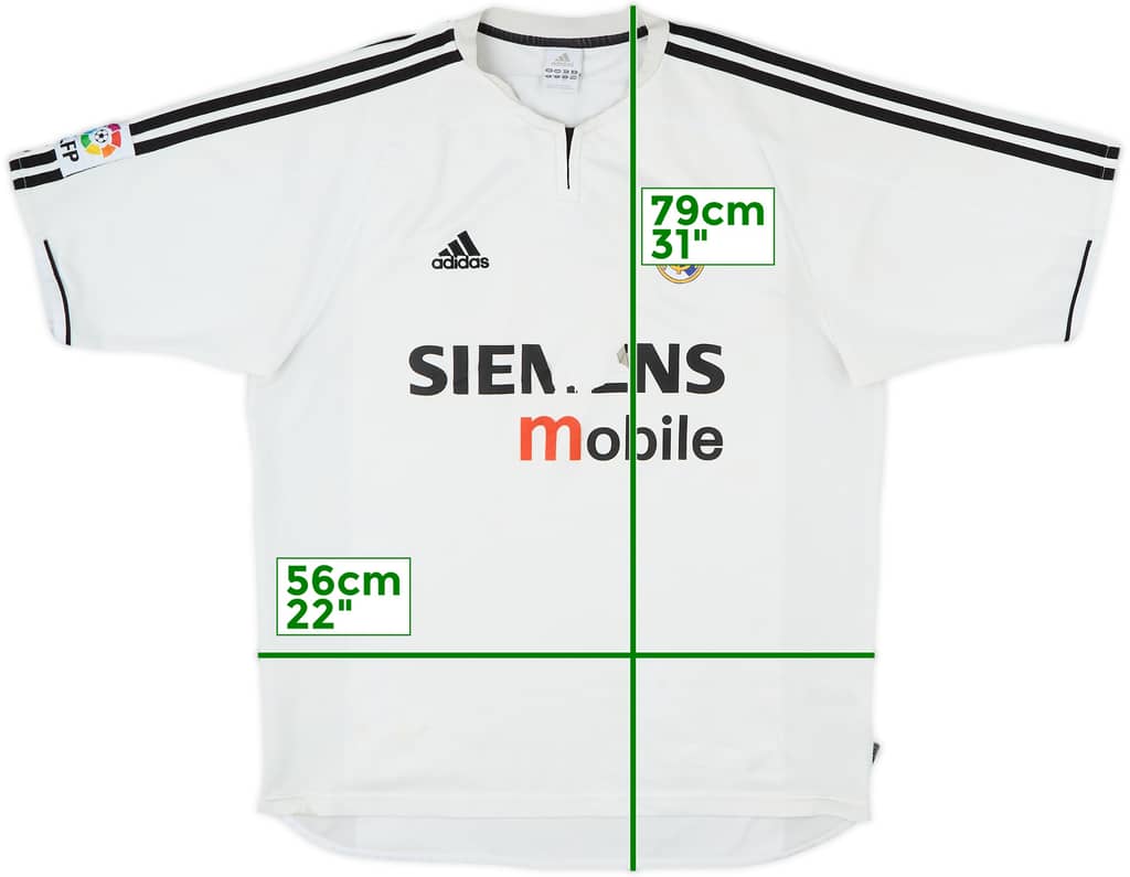2003-04 Real Madrid Home Shirt - 4/10 - (L)