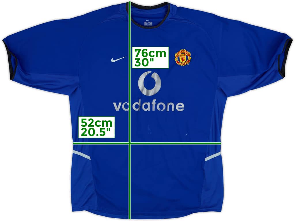 2002-03 Manchester United Third Shirt - 5/10 - (L)