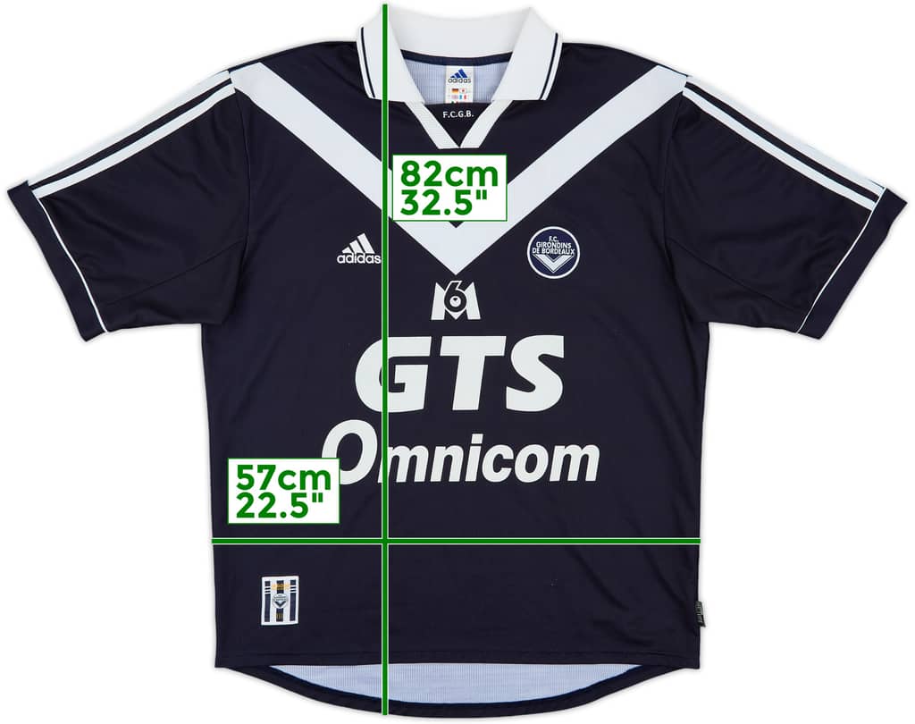 1999-00 Bordeaux Home Shirt - 8/10 - (L)