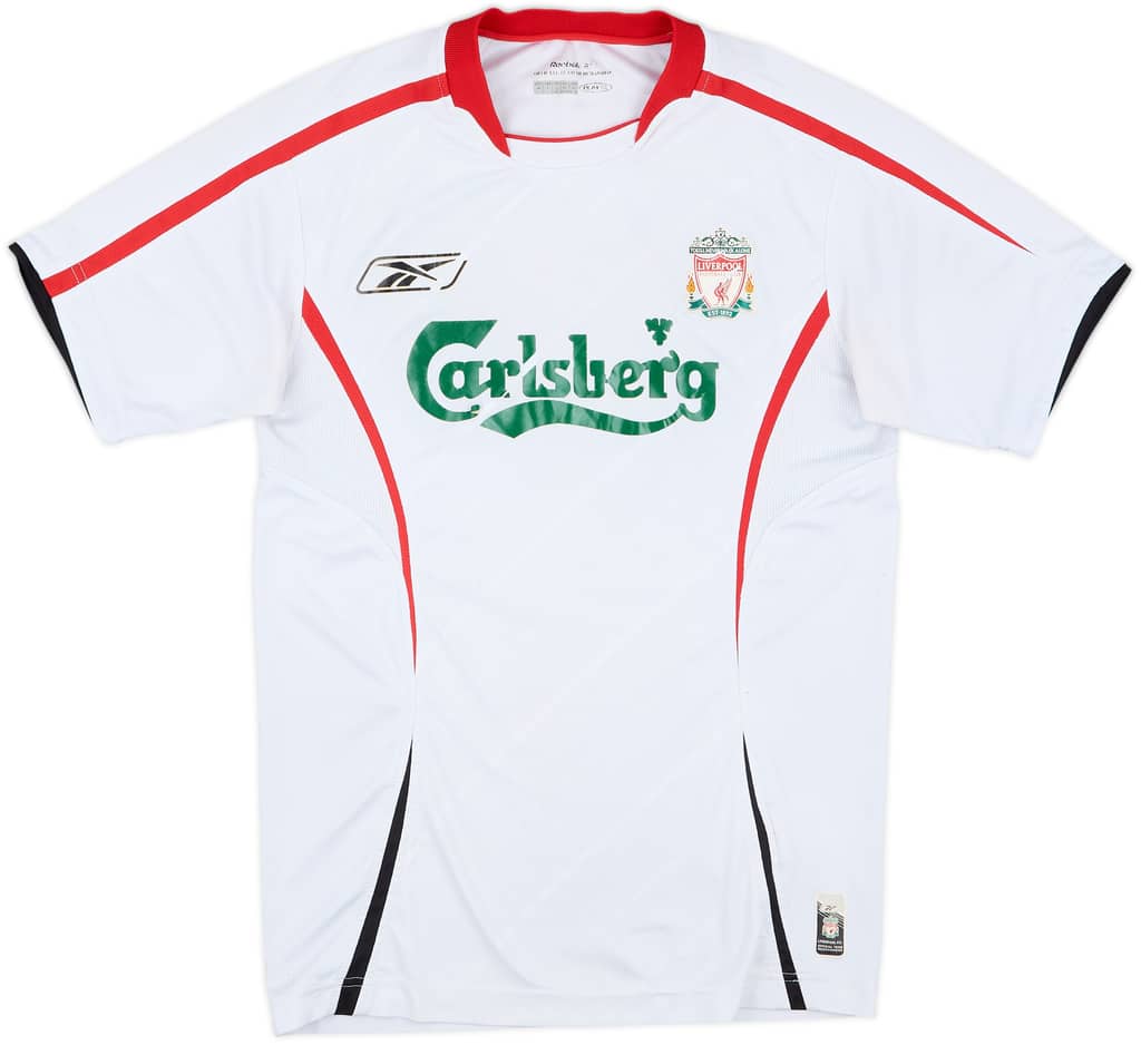 2005-06 Liverpool Away Shirt - 4/10 - (XS)