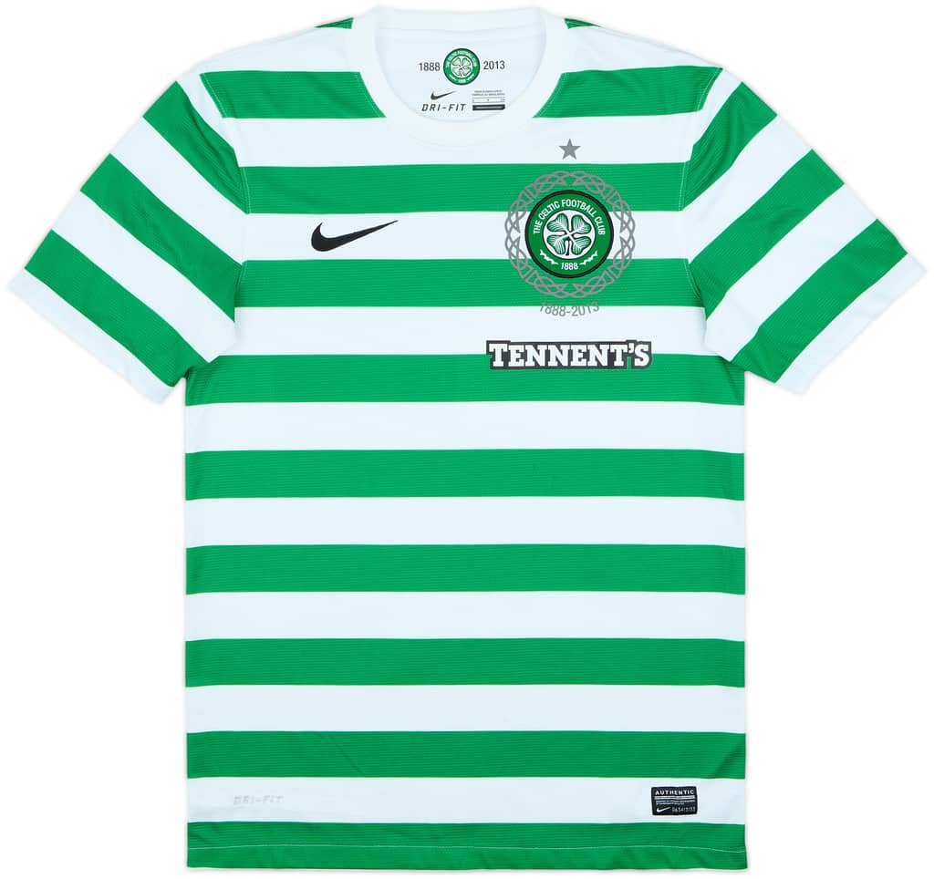 2012-13 Celtic '125th Anniversary' Home Shirt - 8/10 - (S)